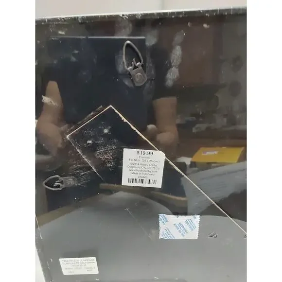 New Display Case table top Shadow box Style by Green Tree Gallery 11 x 9" wood - Picture 4 of 4